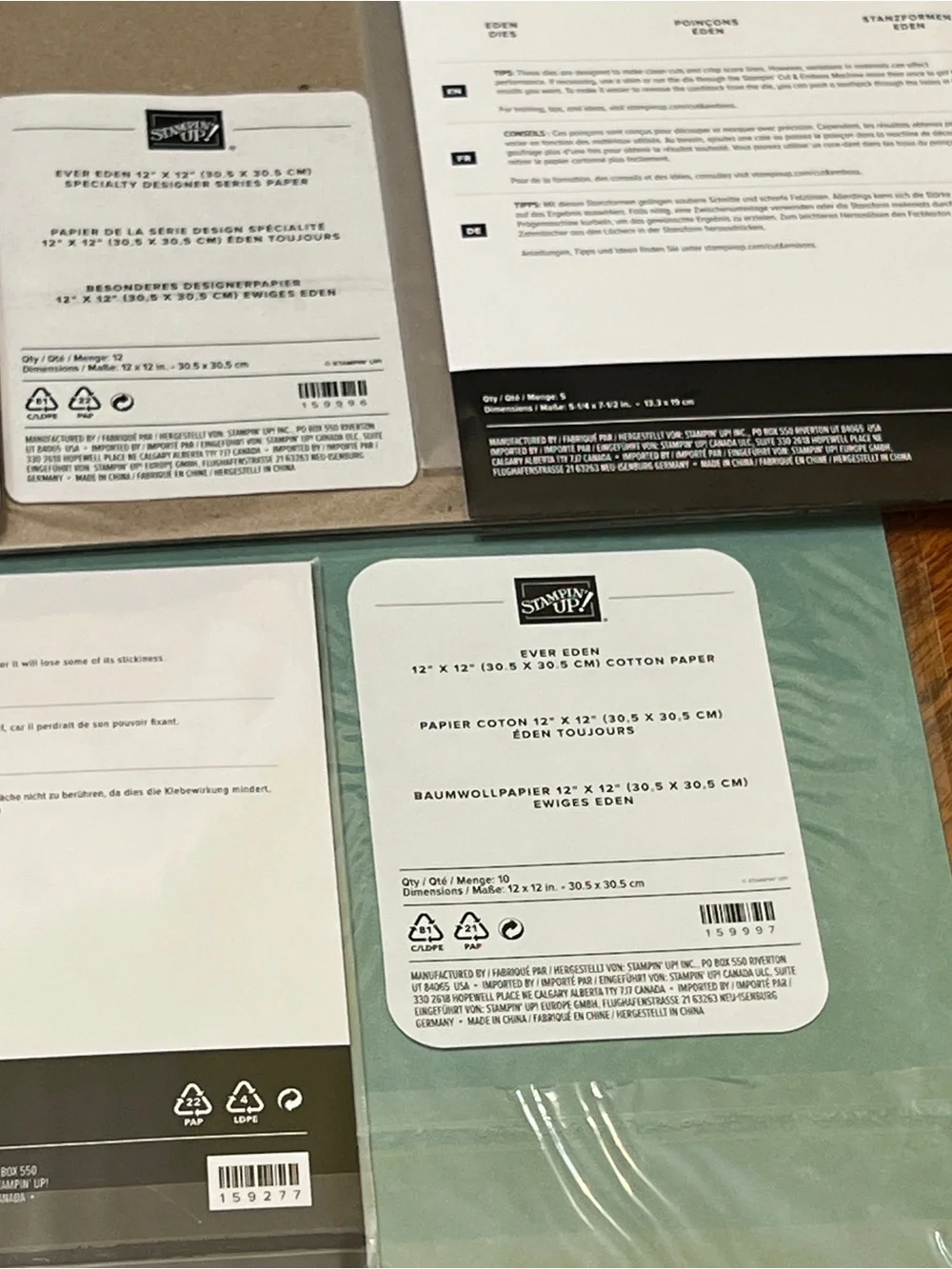 Stampin’ Up! Eden’s Garden Complete Collection NEW